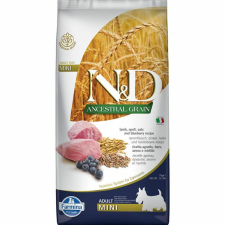 N&D N&D Dog Ancestral Grain bárány,tönköly,zab&áfonya adult mini 7kg kutyaeledel