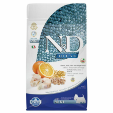 N&D N&D Dog Ocean tőkehal, tönköly, zab&narancs adult mini 800g kutyaeledel