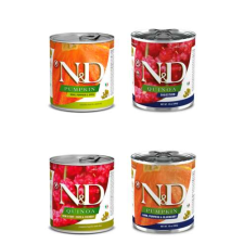 N&D (Natural & Delicious by Farmina) N&amp;D pástétom konzerv mix 1,14kg kutyaeledel