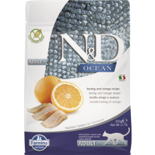 N&D Ocean N&D Cat Ocean hering&narancs adult 300g macskaeledel