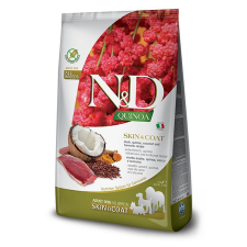N&D Quinoa Dog Skin & coat kacsa & kókusz adult medium & maxi 7kg kutyaeledel