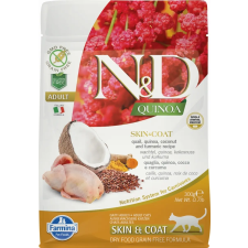 N&D Quinoa N&D Cat Quinoa Skin&coat Fürj 300g macskaeledel