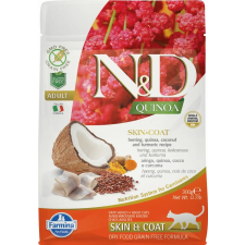 N&D Quinoa N&D Cat Quinoa Skin&coat Hering 300g macskaeledel
