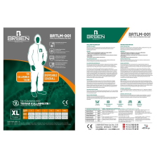 Na Munkavédelmi overál "M" fehér munkaruha