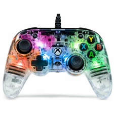 Nacon Pro Compact vezetékes kontroller (Xbox) átlátszó RGB videójáték kiegészítő