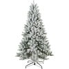  Nagano fenyő műhóval 115 cm átmérő x 210 cm fehér
