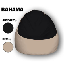  Nagi Antracit - Bézs Babzsákfotel bútor