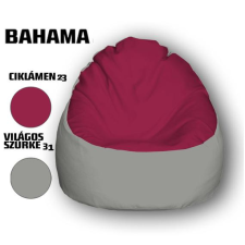  Nagi Ciklámen - Világosszürke Babzsákfotel bútor