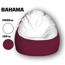  Nagi Fehér - Lila Babzsákfotel bútor