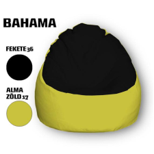  Nagi Fekete - Almazöld Babzsákfotel bútor