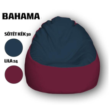  Nagi Sötétkék - Lila Babzsákfotel bútor