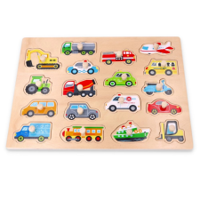 Nagy fa puzzle Járművek puzzle, kirakós
