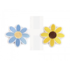  Nagy felvasalható hímzett virág dekorációs kellék