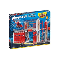 Nagy tűzoltóállomás játékszett - City Action playmobil