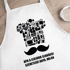 NagyAjándék A legjobb szakács fényképes kötény lakástextília