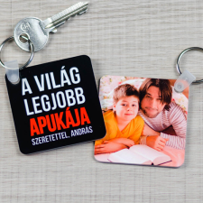 NagyAjándék A világ legjobb apukája kulcstartó kulcstartó