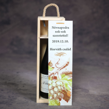 NagyAjándék Egyedi borosüvegdoboz egyedi ajándék