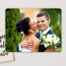 NagyAjándék Fényképes fa hűtőmágnes hűtőmágnes