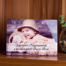 NagyAjándék Fényképes fotópanel, fekvő egyedi ajándék