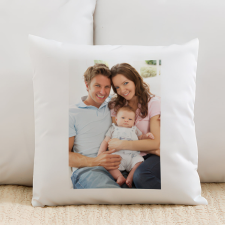 NagyAjándék Fényképes kispárna A4 képpel, álló egyedi ajándék