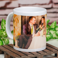 NagyAjándék Fényképes panoráma bögre egyedi ajándék