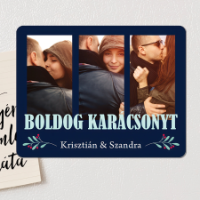 NagyAjándék Karácsonyi hűtőmágnes 3 képpel hűtőmágnes