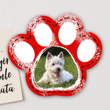 NagyAjándék Mancs alakú fényképes hűtőmágnes hűtőmágnes