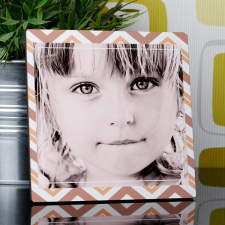 NagyAjándék Négyzet alakú fotópanel, kerettel egyedi ajándék