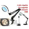  Nagyítós asztali lámpa LED világítással M9220