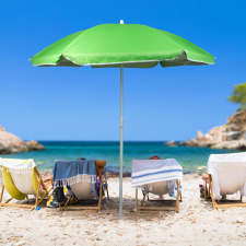  Nagyméretű napernyő - 155 x 135 cm - zöld kerti bútor