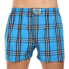  Nagyméretű tarka férfi klasszikus boxeralsó Styx klasszikus gumi (E1030) 3XL