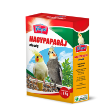  Nagypapagáj eleség 1 kg dobozos madáreledel