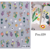 Nail-Art Körömmatrica - Pro.039 virág