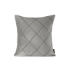  Nala2 bársony párnahuzat varrott mintával Ezüst 45x45 cm
