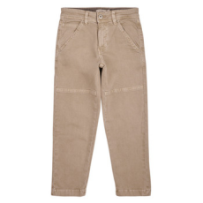 NAME IT Egyenes szárú farmerek NKMSILAS TAPERED TWI PANT 1320-TP Bézs 9 Jahre