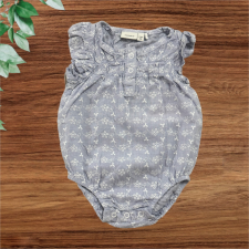 NAME IT Fehér mintás napozó kombidressz, body