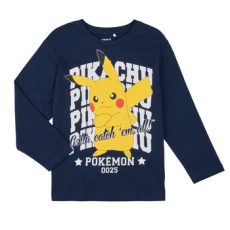 NAME IT Hosszú ujjú pólók NKMAST POKEMON Tengerész 10 Jahre
