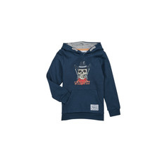 NAME IT Pulóverek NKMLANDER SWE W HOOD BRU PS Tengerész 8 Jahre
