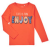 NAME IT Rövid ujjú pólók NMFVIX LS TOP Narancssárga 18 Monate
