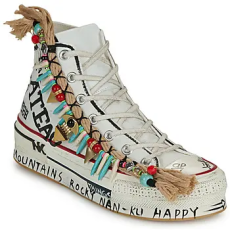 Nan-Ku Magas szárú edzőcipők ESA-07 Fehér 40