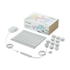 Nanoleaf Lines Starter Kit Intelligens Moduláris Világító RGBW LED Készlet, Zeneérzékelő, Hangvezérlés világítási kellék