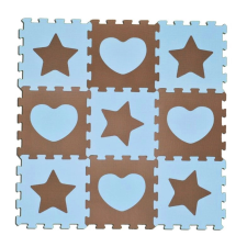 Nap tündérjátéka habszivacs puzzle csillagok és szívek puzzle, kirakós