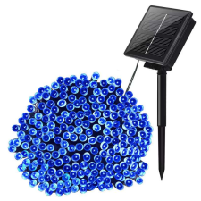 Napelem húr 500 led, 50 m, kék, távirányítóval karácsonyfa izzósor