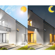 Napelemes 120 LED-es Mozgásérzékelős Kültéri Reflektor kültéri világítás