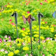  Napelemes, élethű repkedő pillangó / kerti dekoráció (BBJ) kültéri világítás