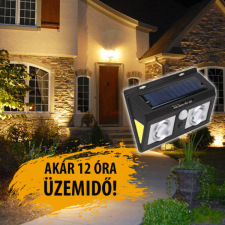 Napelemes fali lámpa CL-5066A kültéri világítás