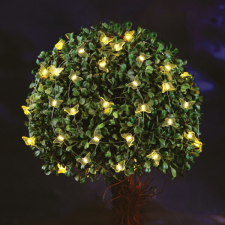  Napelemes fényfüzér &#8211; pillangó &#8211; 2,4 m &#8211; 55220C kültéri világítás