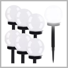  Napelemes kerti lámpa - gömb, 6 db-os készlet 00023562 kültéri világítás