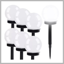  Napelemes kerti lámpa - gömb, 6 db-os készlet 00023562 kültéri világítás