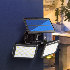  Napelemes kültéri lámpa - PIR sensor és CDS éjszakai szenzor kültéri világítás